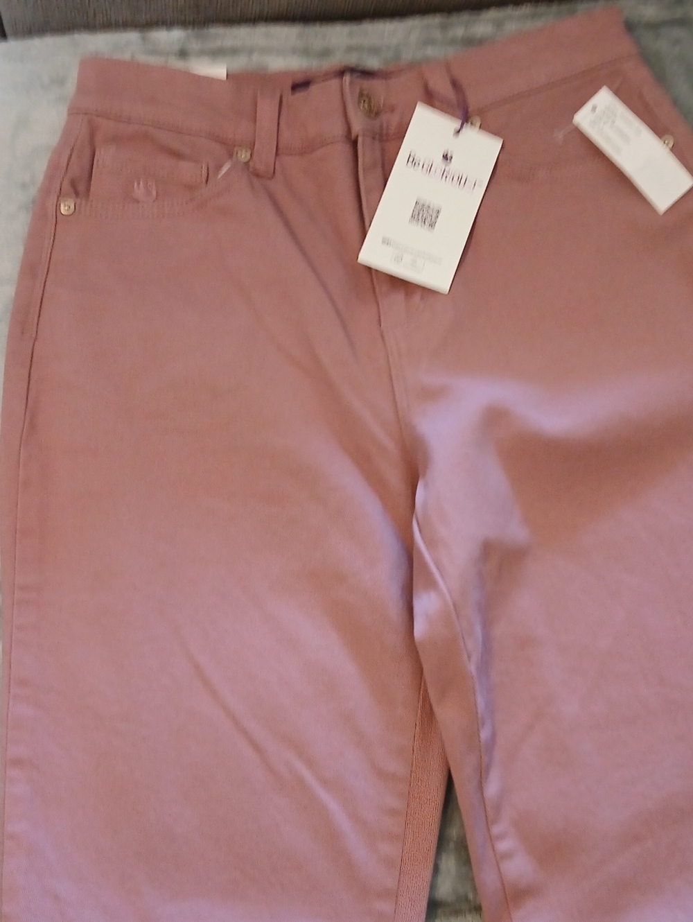 Gloria Vanderbilt Skinny Jeans in Dusty Mauve